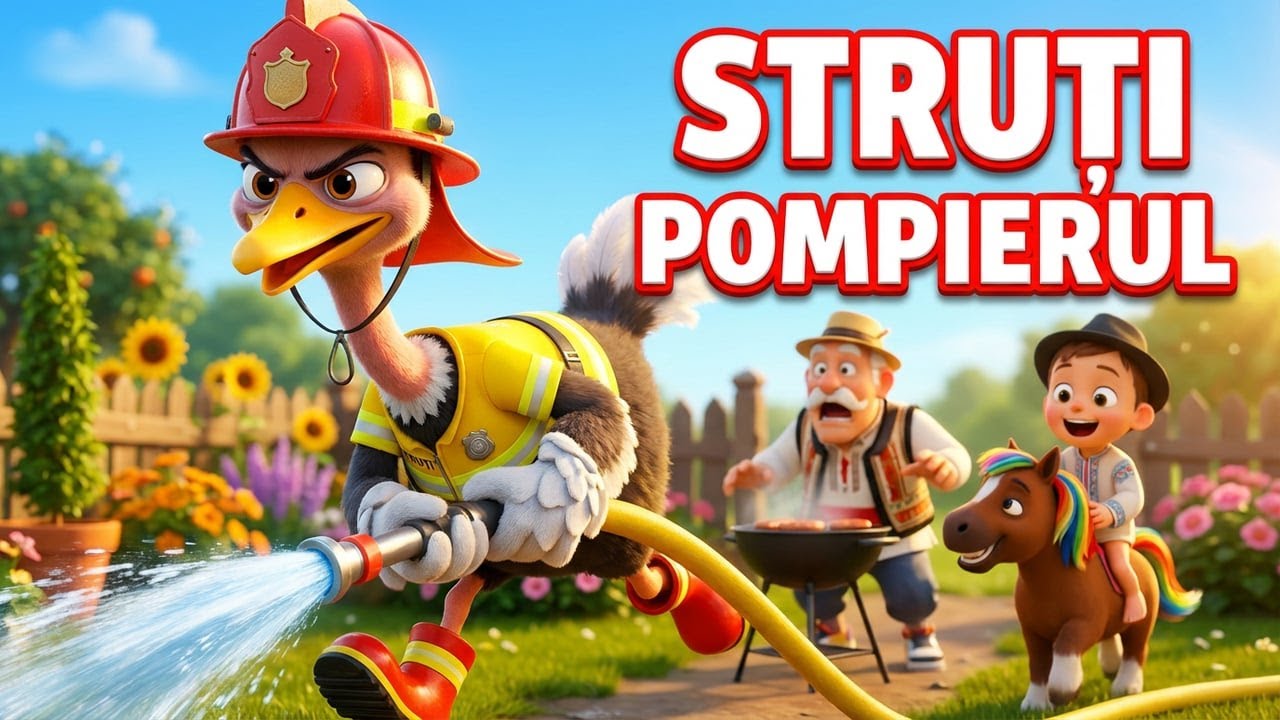 Struți Pompierul 🚒 NINO NINO! | Cântec Vesel pentru Copii | Lumea Tzac Pac