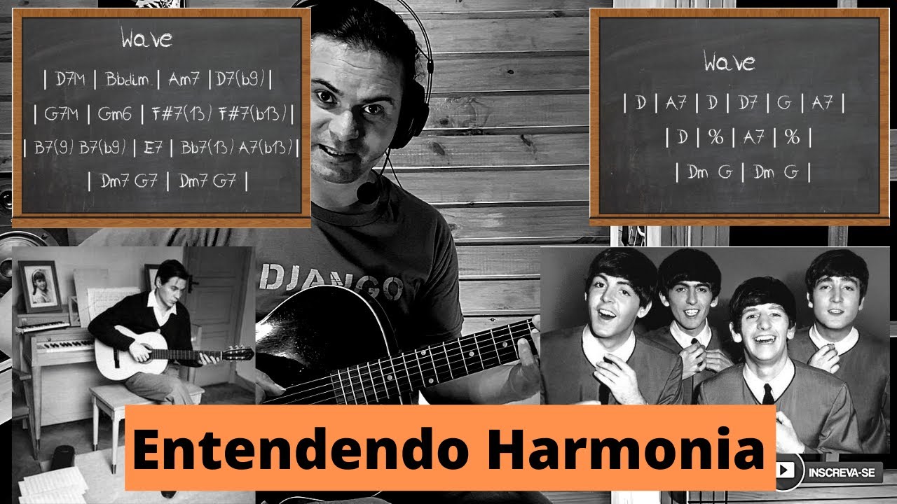 Como eu estudei harmonia.