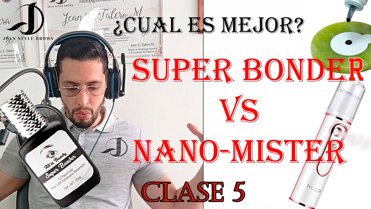 Primer - Super Bonder Vs Nano mister Cual es mejor? Curso de Extensiones de Pestañas 🔴   Clase 5