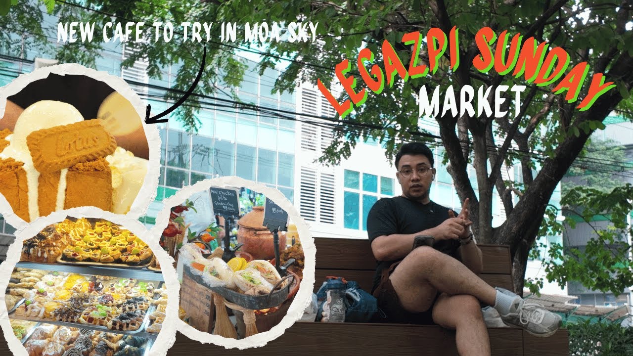 Exploring Legazpi Sunday Market in Makati + Trying Aftertree Cafe at MOA Sky! | Patty Resuma