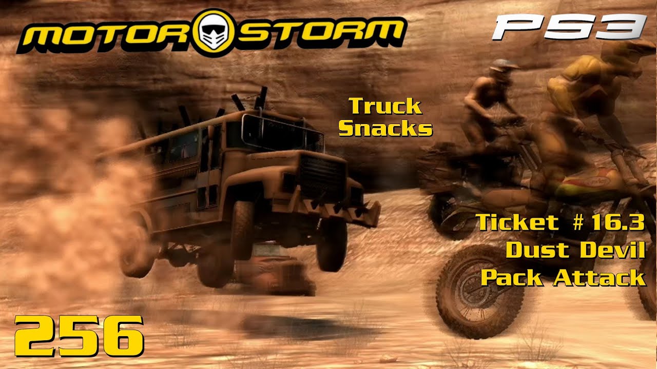 MotorStorm (2006) PS3 Dust Devil - Big Rig (Ticket 16.3)