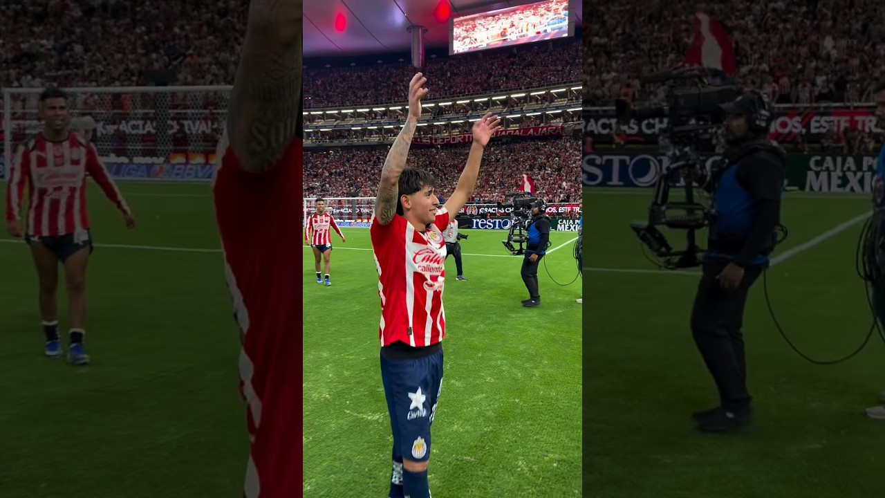 SANTIAGO SANDOVAL MVP DEL PARTIDO 🔥 #chivas #ligamx #futbol #Liguilla