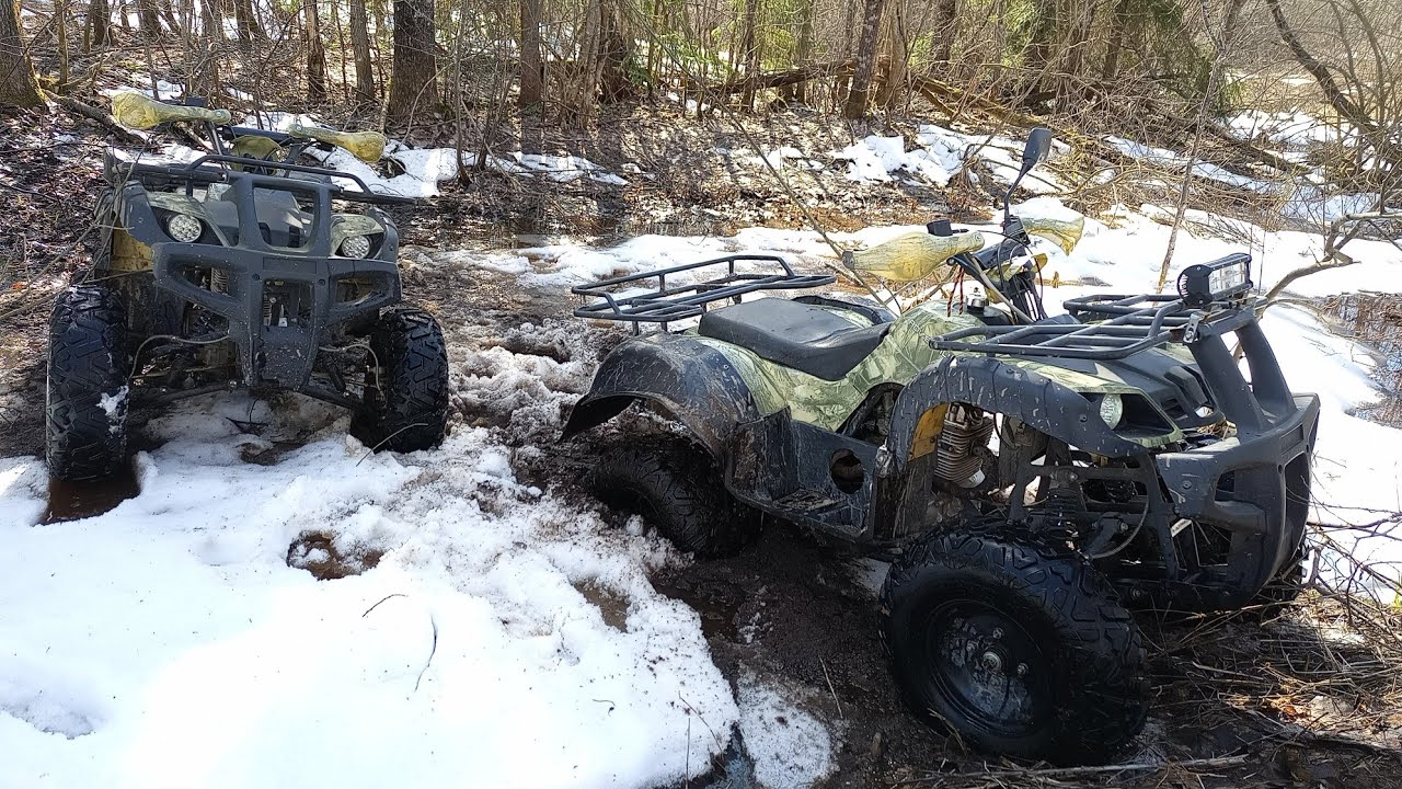 Утопили квадроциклы!!! MotoLand ATV 250 Adventure в деле.