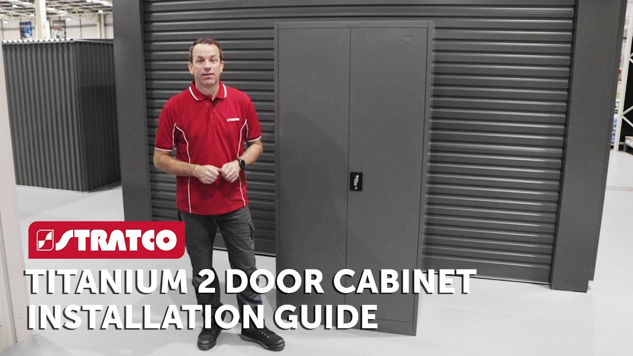 Stratco | How To Assemble 5 Shelf Titanium Cabinet 2025