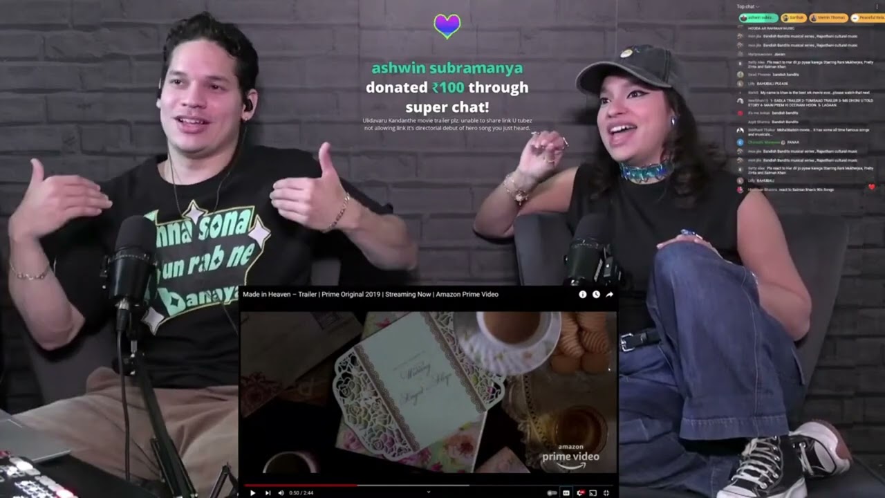 Made in heaven Waleska and Efra Trailer reaction
