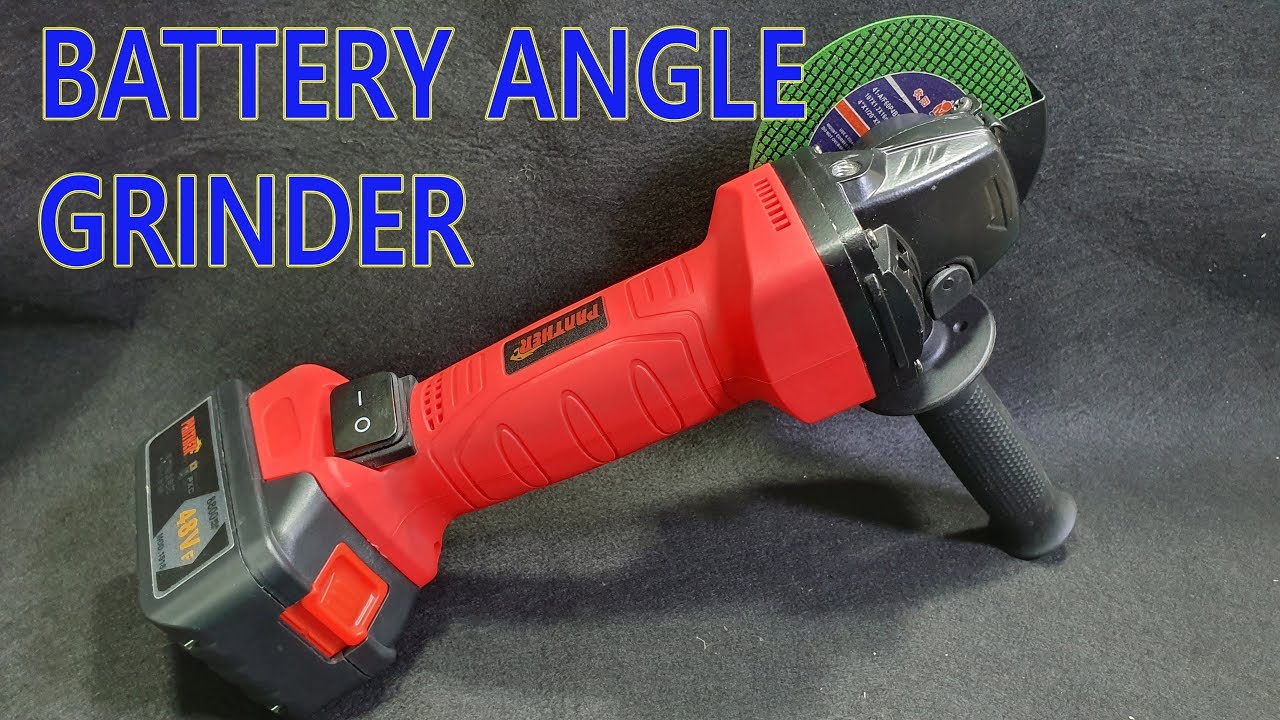 Electric Angle Grinder Cordless Cutting Tool with Battery - Great tool for DIY work