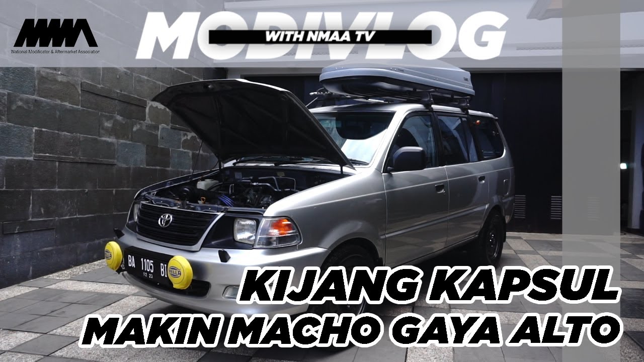 Nostalgia Bareng Kijang Kapsul Bergaya Alto, Sematkan Beragam Aksesoris!