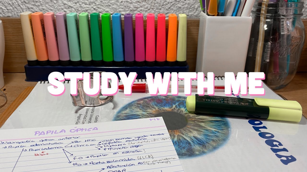 Study with Me nocturno con el Método Pomodoro - Angela Walters