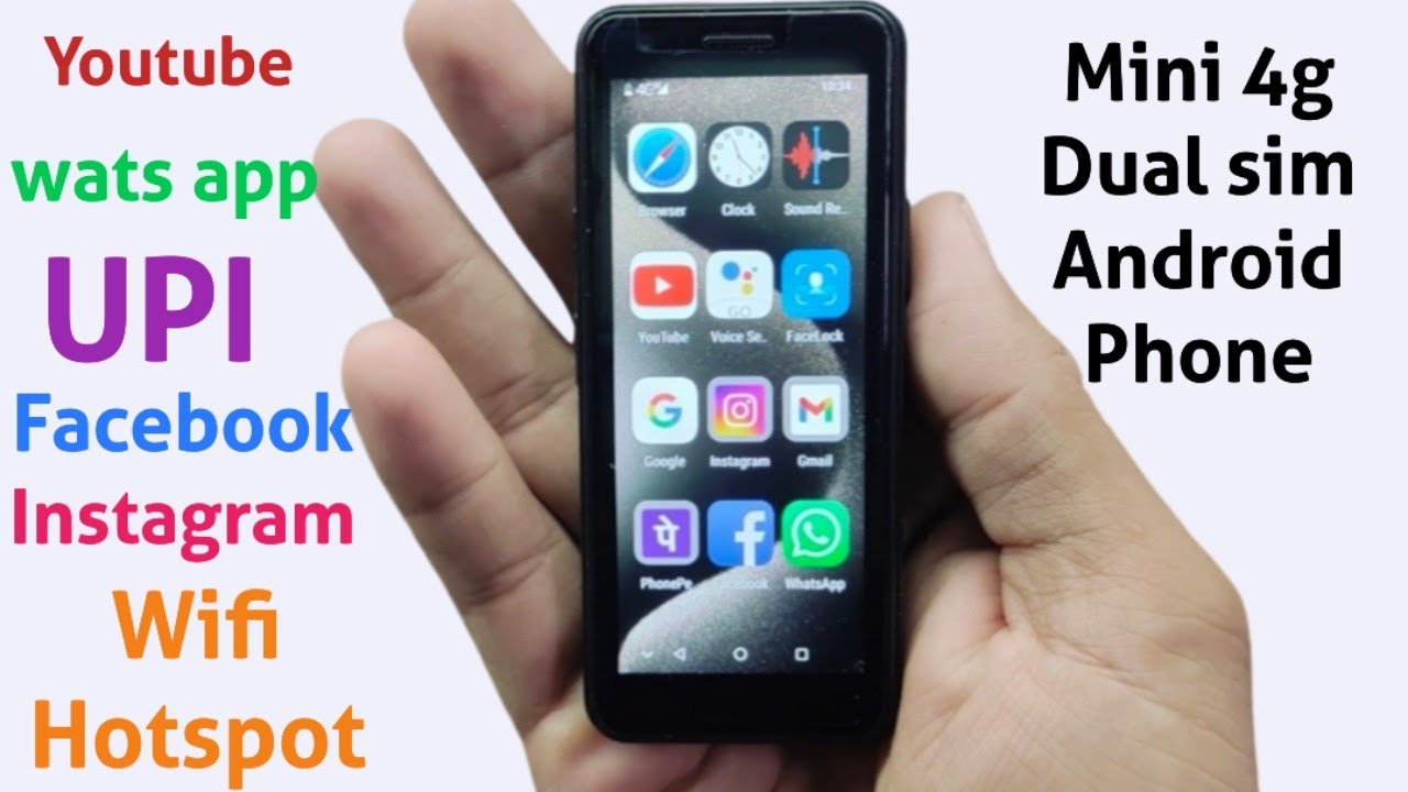 Leysky Sia Pro5+ Mini 4g Android SmartPhone l Unboxing l Review l Price#miniphone 📞7976551934