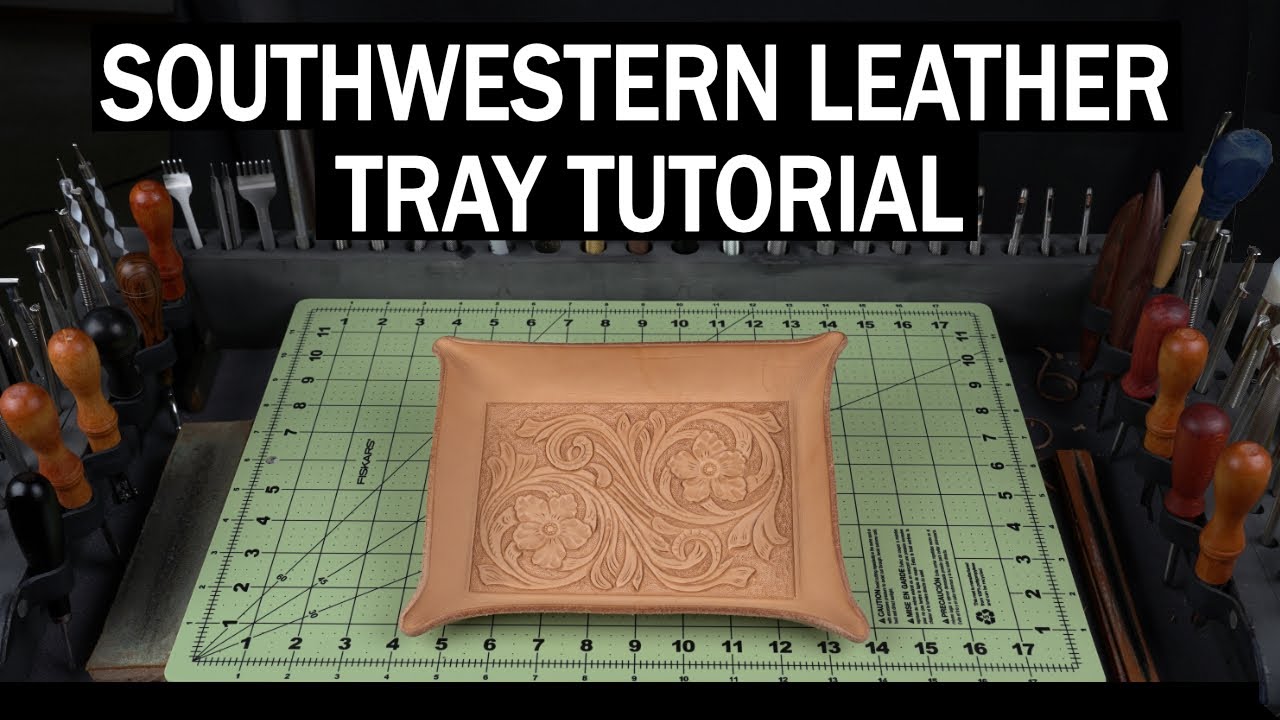 Hand Carved Leather Valet Tray: A Masterful Artisan Creation (Tutorial)