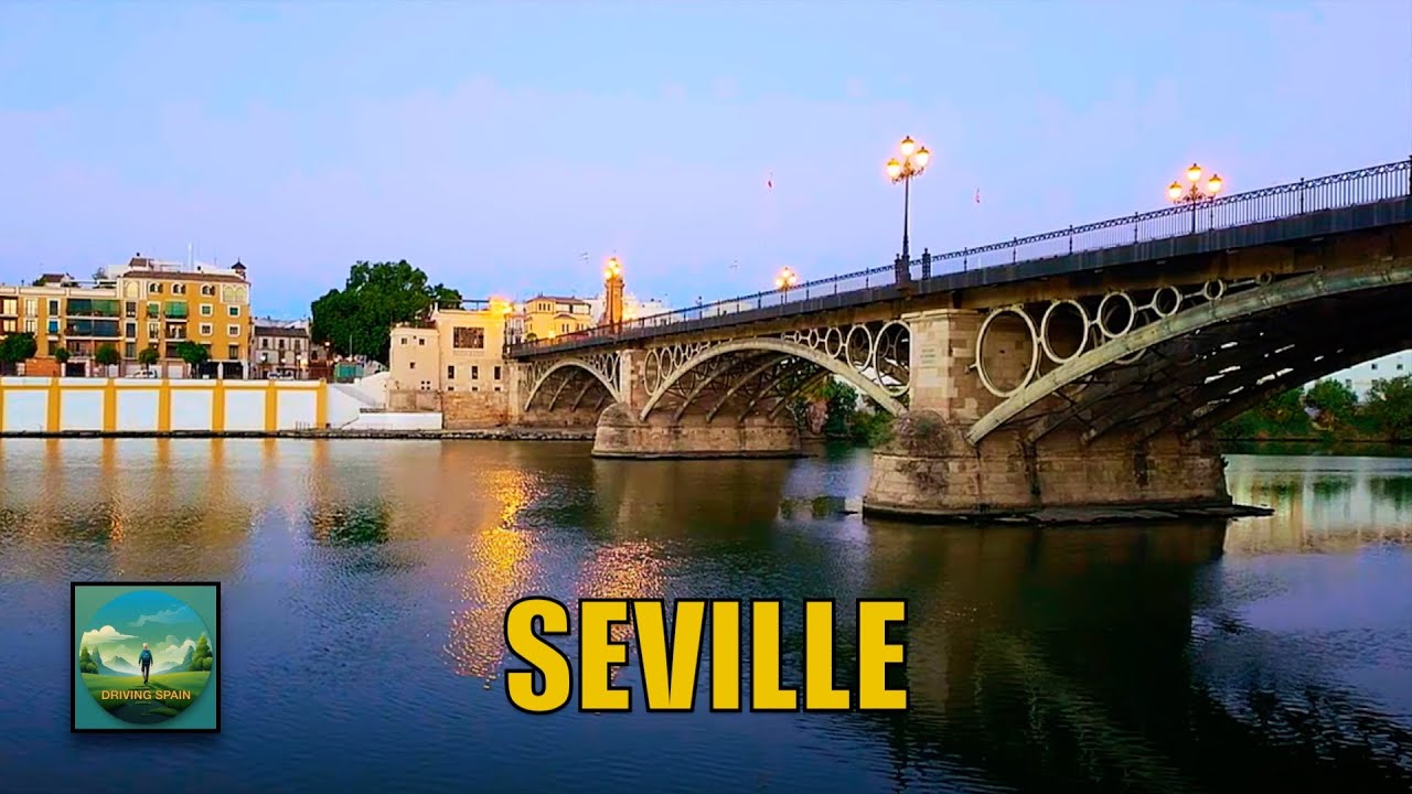 🚴‍♀️📹 Seville Bike Ride at Dawn DJI Osmo Pocket 3 Helmet Mount 4K