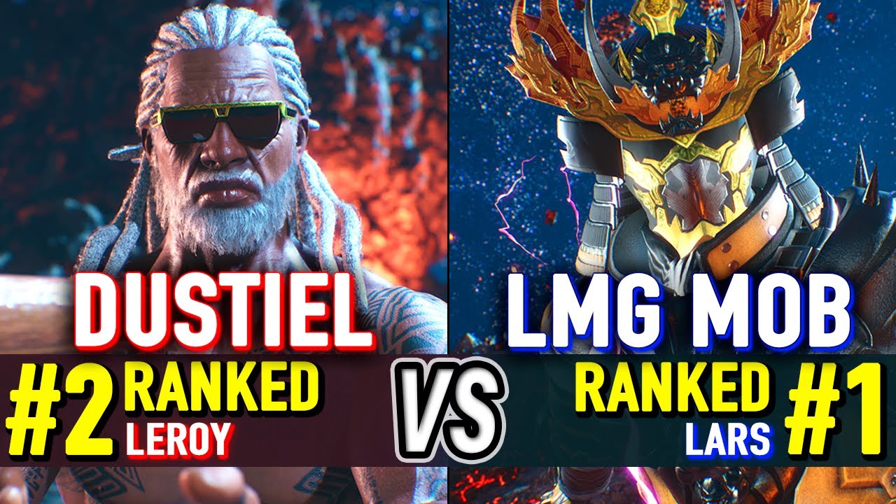 T8 🔥 DUSTIEL (#2 Ranked Leroy) vs LMG MOB (#1 Ranked Lars) 🔥 Tekken 8 High Level Gameplay