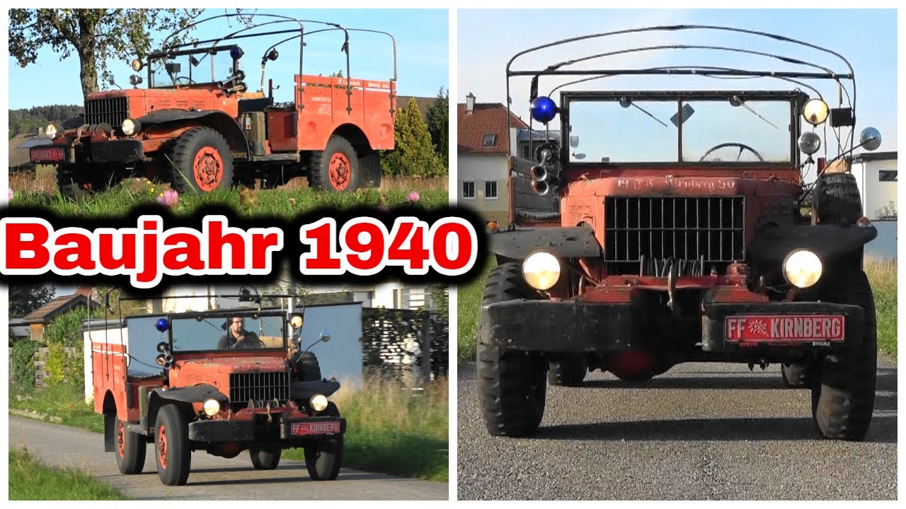 Dodge WC 51 Oldtimer- LF Feuerwehr Kirnberg