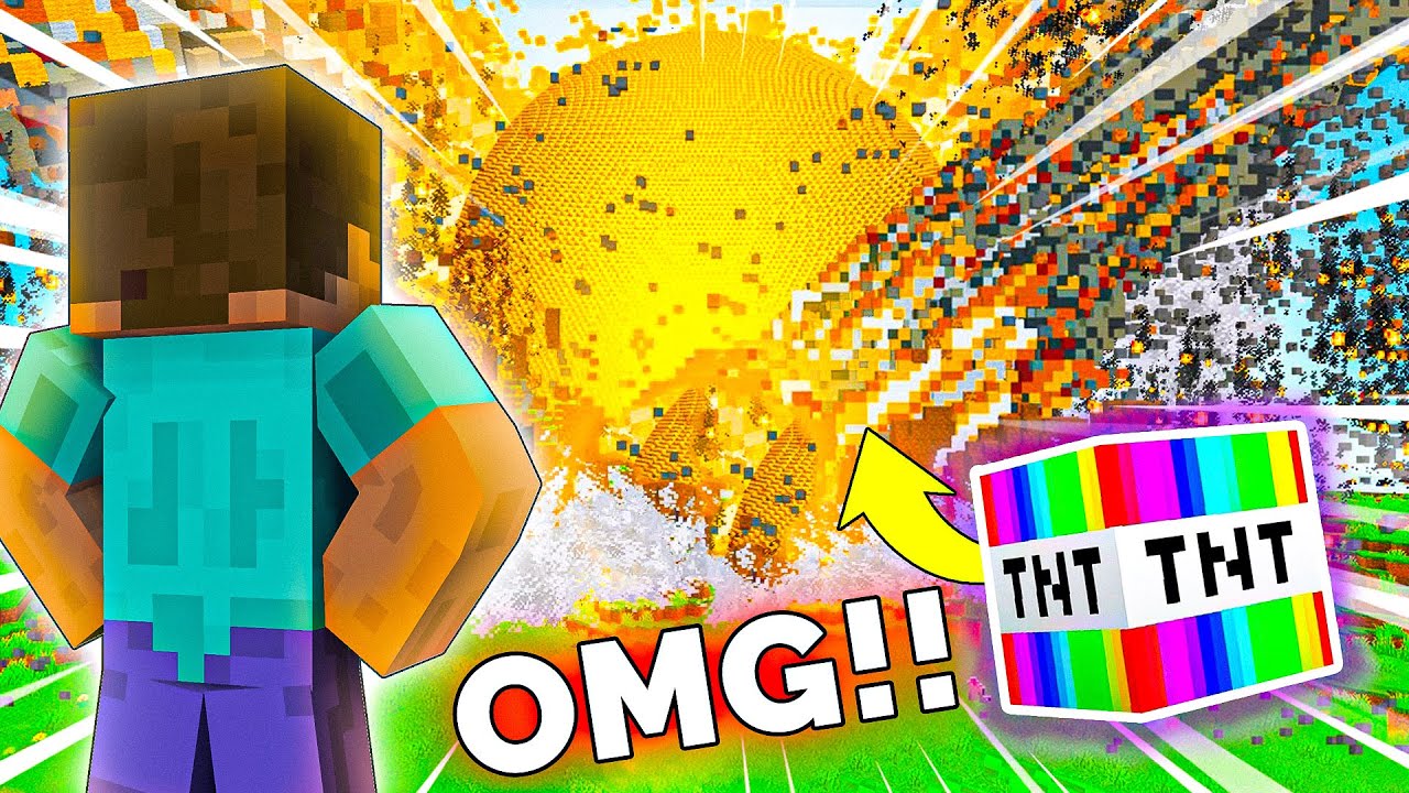 THIS TNT IS TOO OVERPOWERED in Minecraft