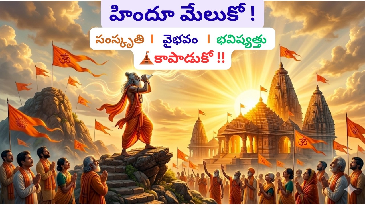 హిందూ మేలుకో! ధార్మిక పునరుజ్జీవనం | దేవాలయాల వెలుగు | Hindu Awakening Song