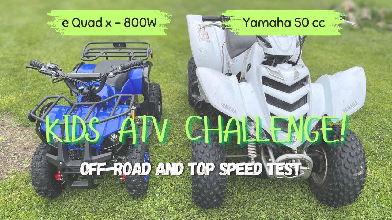 Battery vs. Gas Kids ATV…a clear winner??