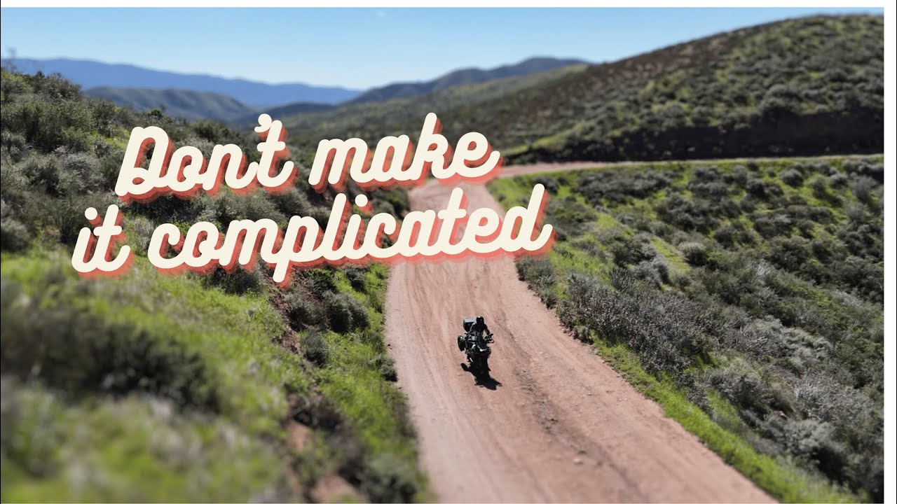 Make it easy. : Picking Offroad Lines. Quick Tips