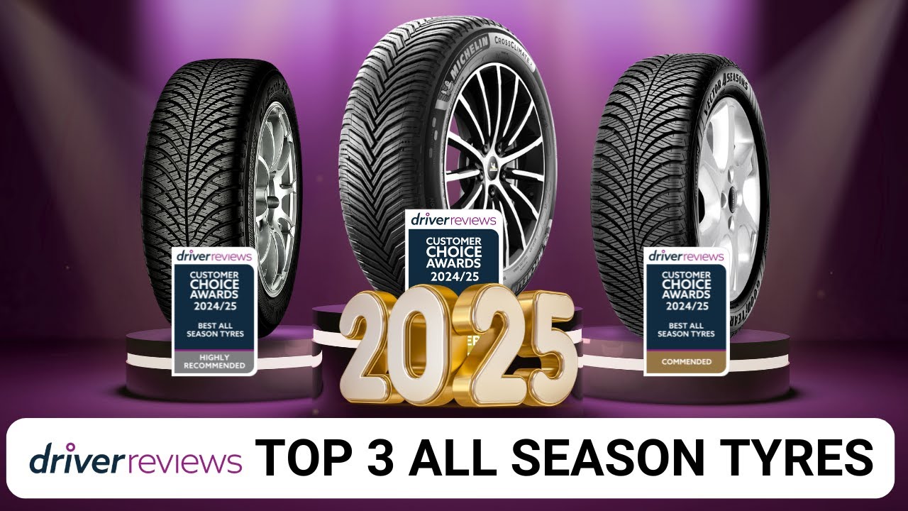 Top 3 all season tyres for 2024/2025