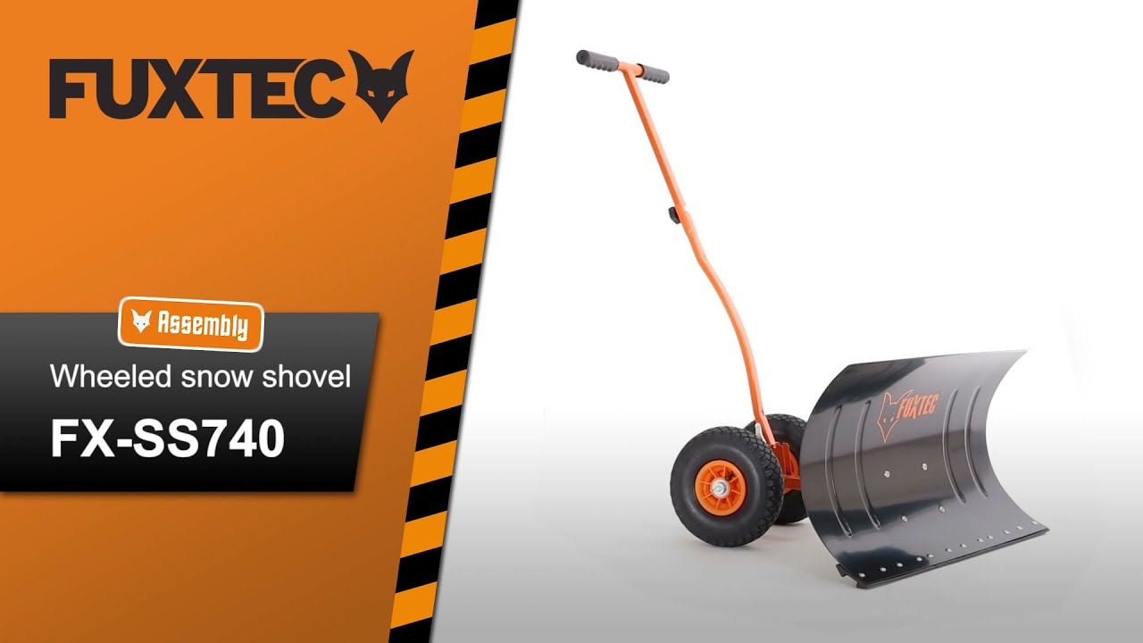 FUXTEC wheeled snow shovel - FX-SS740 - Assembly