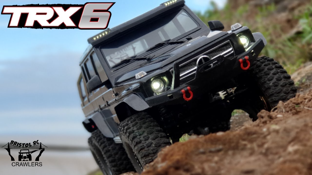 Traxxas Mercedes-Benz G 63 AMG TRX-6 6x6 1/10 Scale Ultimate RC Rock Crawler
