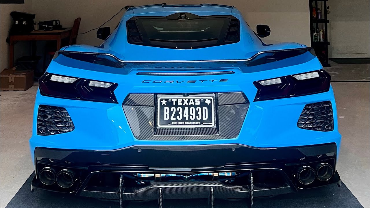 Installing RPI Designs Tail Light Covers on a 2024 C8 Corvette