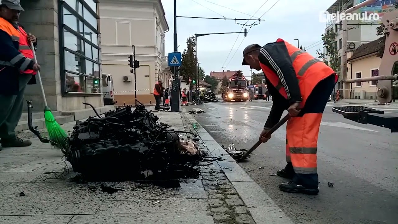 Accident Calea Motilor Cluj 25 sept 2022