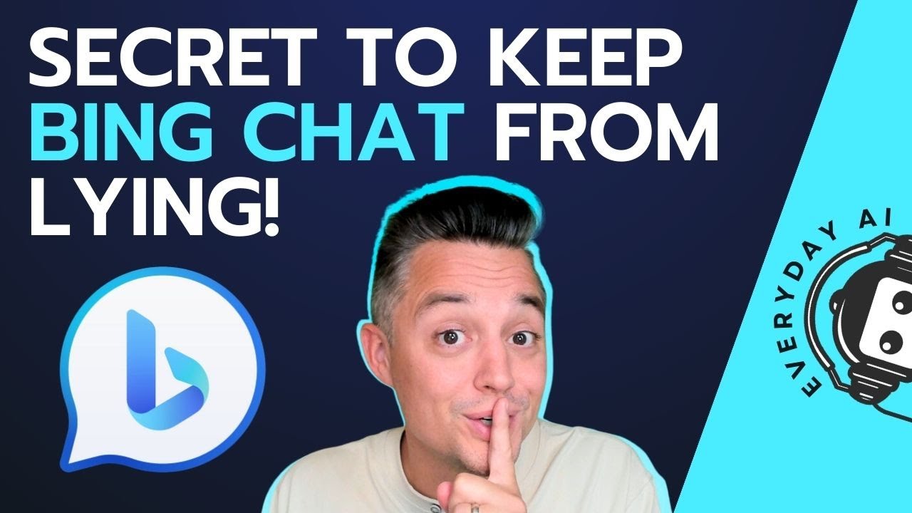 Secret way to keep Bing Chat from lying 🤫