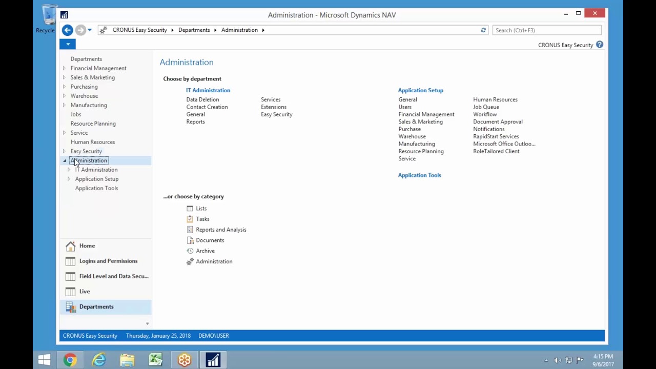 Logins and Permissions Training NAV 2017