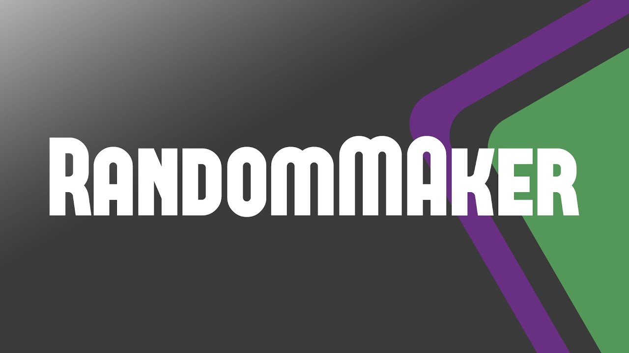 MA Tools: RandomMAker - Creating Lightning And Storing Templates