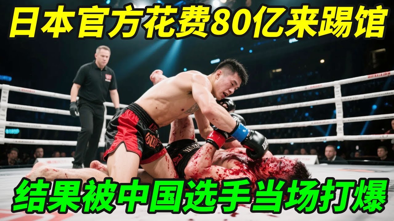 日本官方花费80亿，请日本四大战神来中国踢馆，下场一个比一个惨！【小野格斗解说】