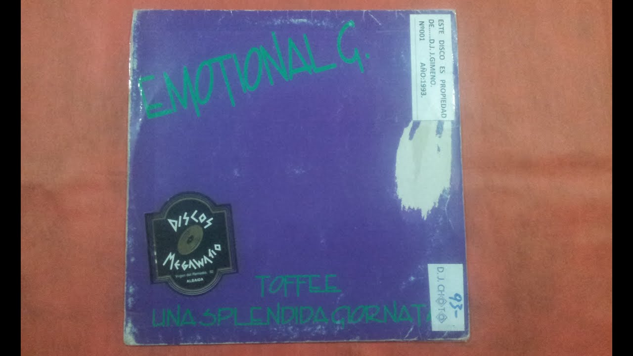 EMOTIONAL G.(TOFFEE.)(12''.)(1993.)