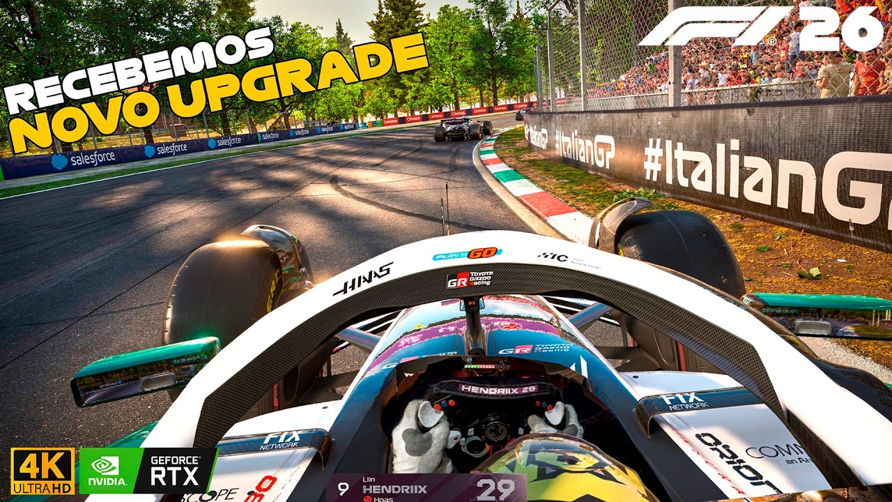 F1 26 MOD - Modo Carreira Ultra Realista EP 071 - RECEBEMOS UM UPGRADE EXPLOSIVOOOOO 💥💥
