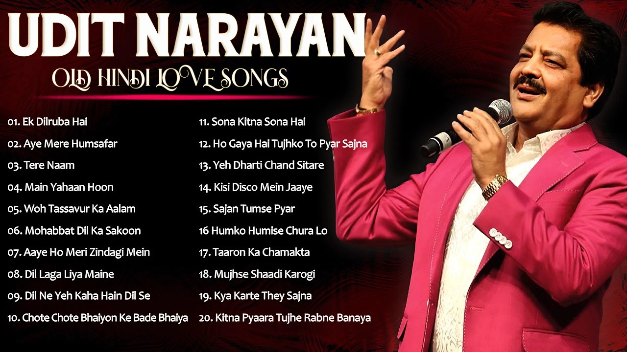 Udit Narayan Hit Songs | 90s Love Songs | Late Night Romantic Hits | Old Hindi Songs