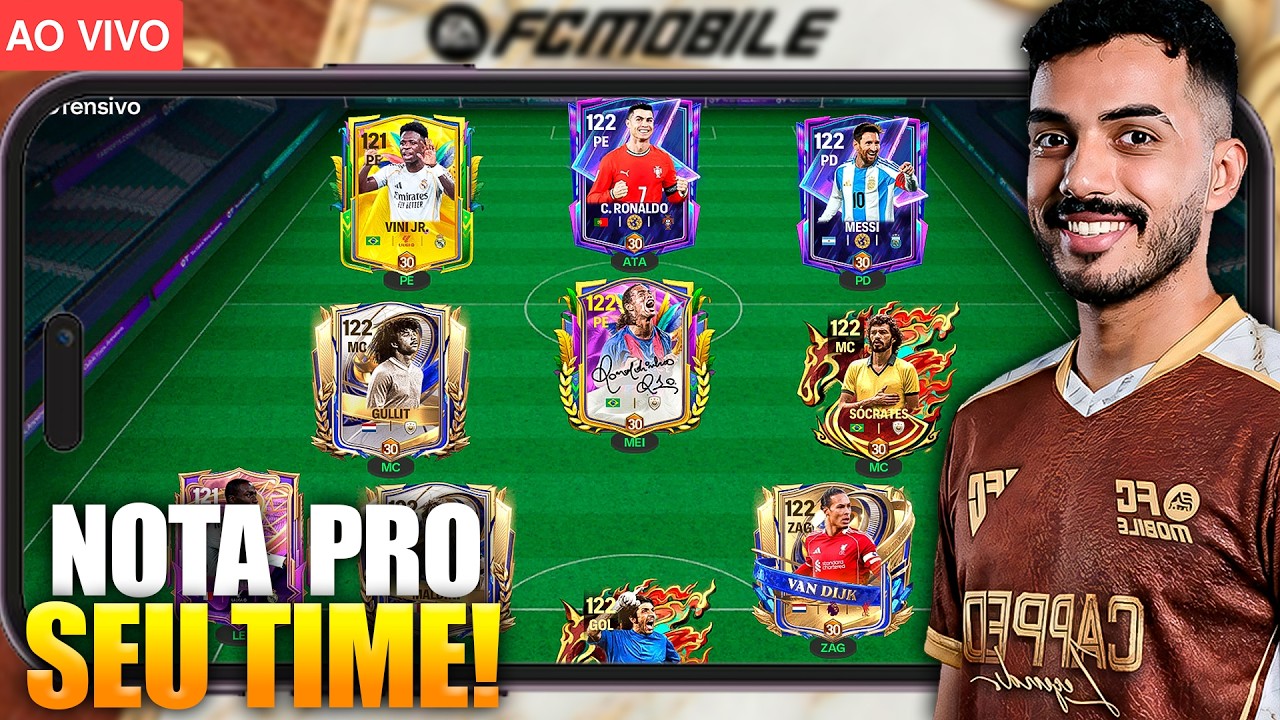 ANÁLISE e NOTA pro SEU TIME no FC MOBILE 26!! 😱