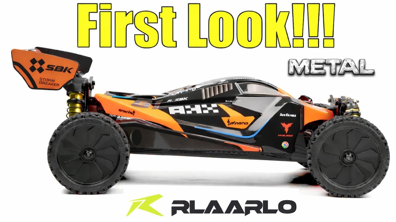 Rlaarlo SBK10 Metal Unboxing, Review, and Speedruns. How Good is This New 1/10th Scale Buggy?