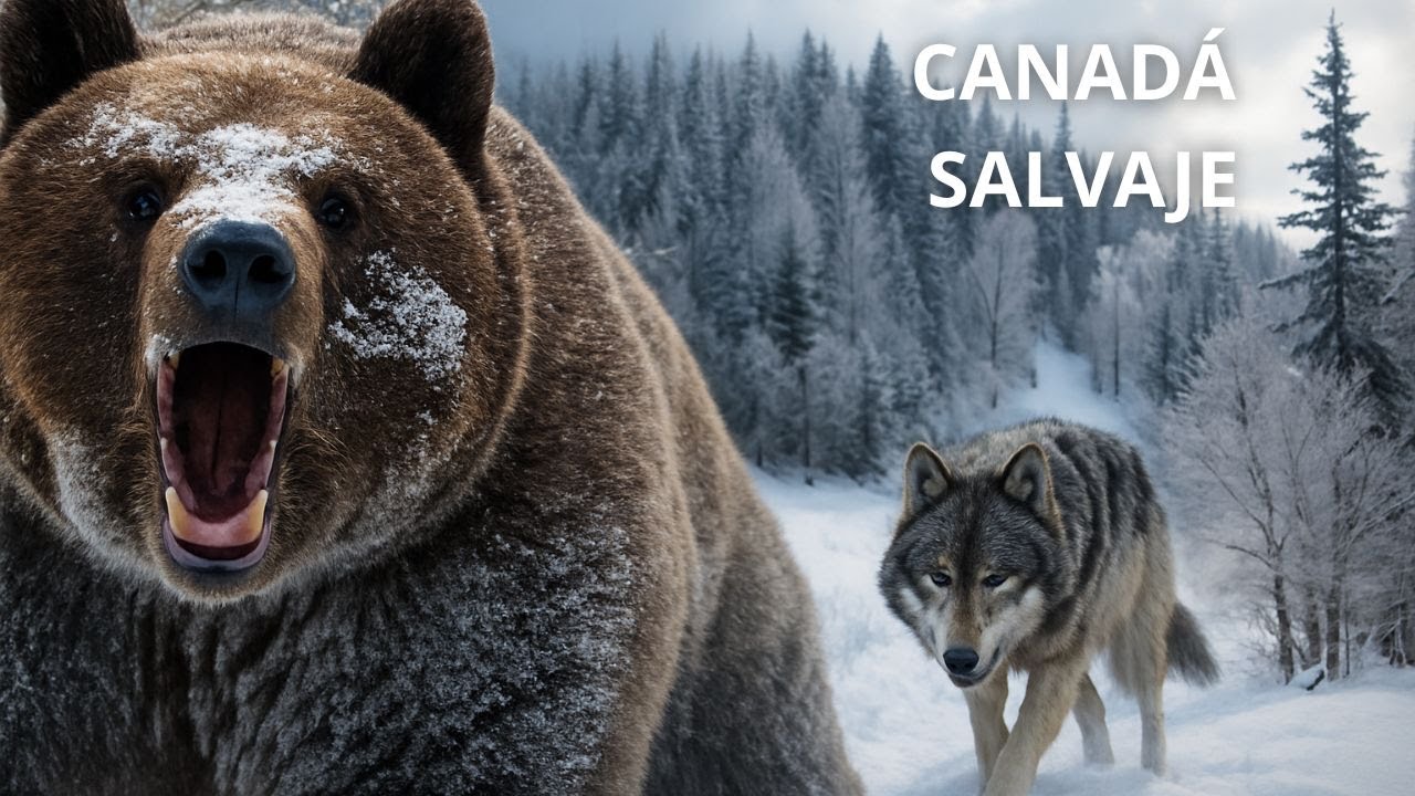 CANADÁ BRUTAL – Supervivencia en el Reino del Frío | Documental Animal
