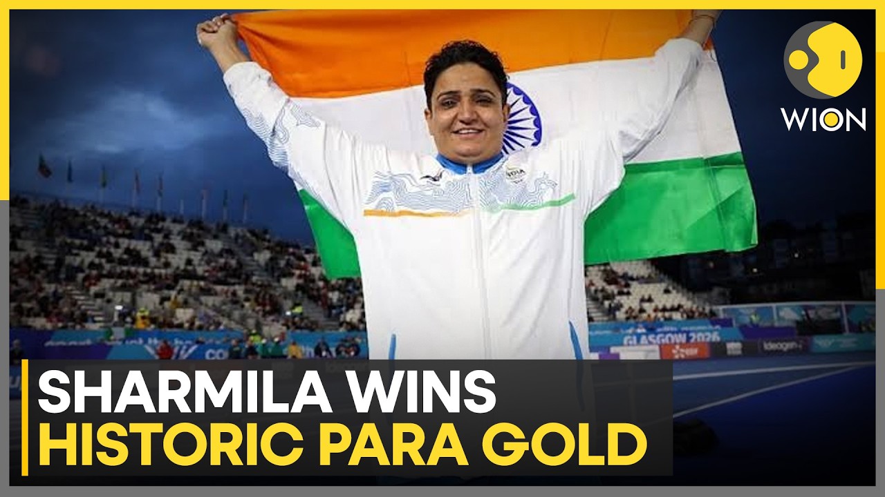 Commonwealth Games 2026: Sharmila Dhankar Wins Gold for India in Women's Shot Put F57 | WION News