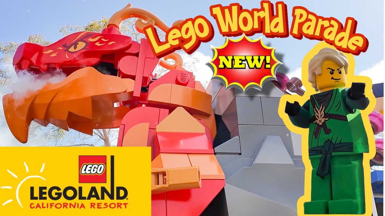 LEGO WORLD PARADE!! *NEW* Legoland California FULL Show