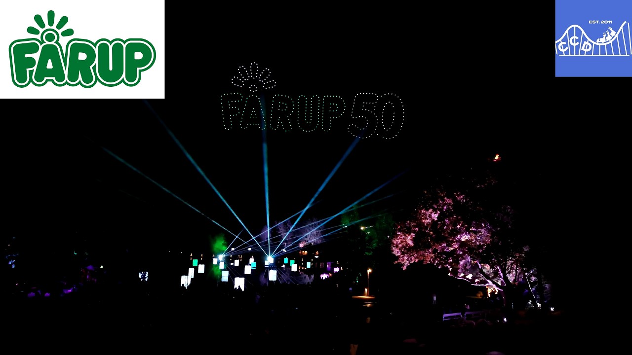 50 års jubilæums droneshow, Fårup Sommerland 2025