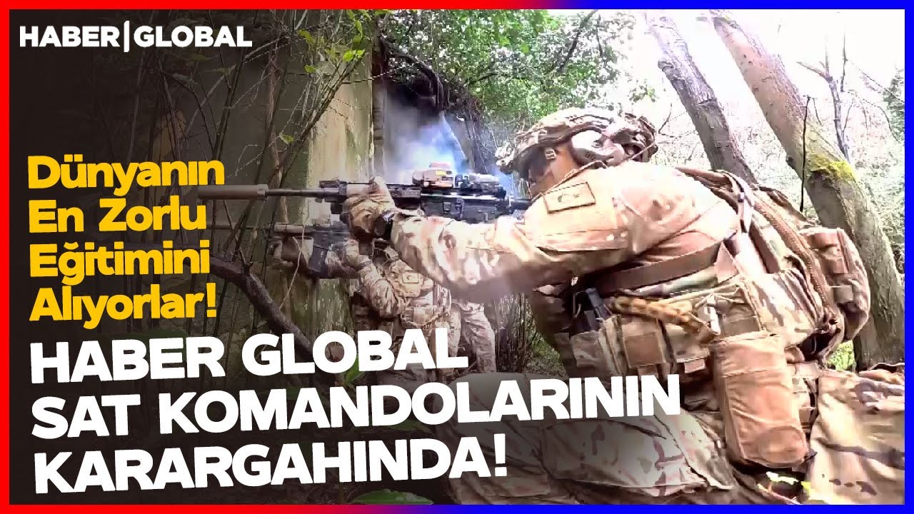 İLK KEZ GÖRÜNTÜLENDİ I Haber Global SAT Komandolarının Karargahında!