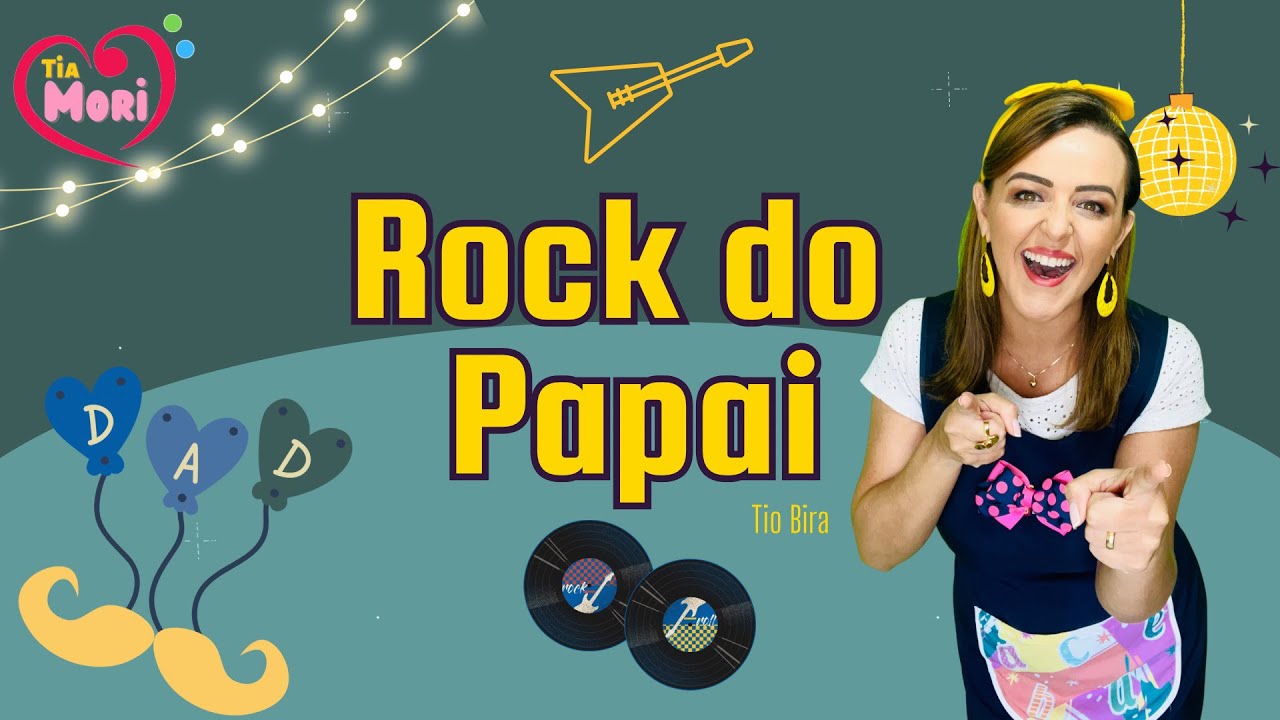 ROCK DO PAPAI - COREOGRAFIA - Música Dia dos Pais Música do Canal Tio Bira #diadospais #rock #papai