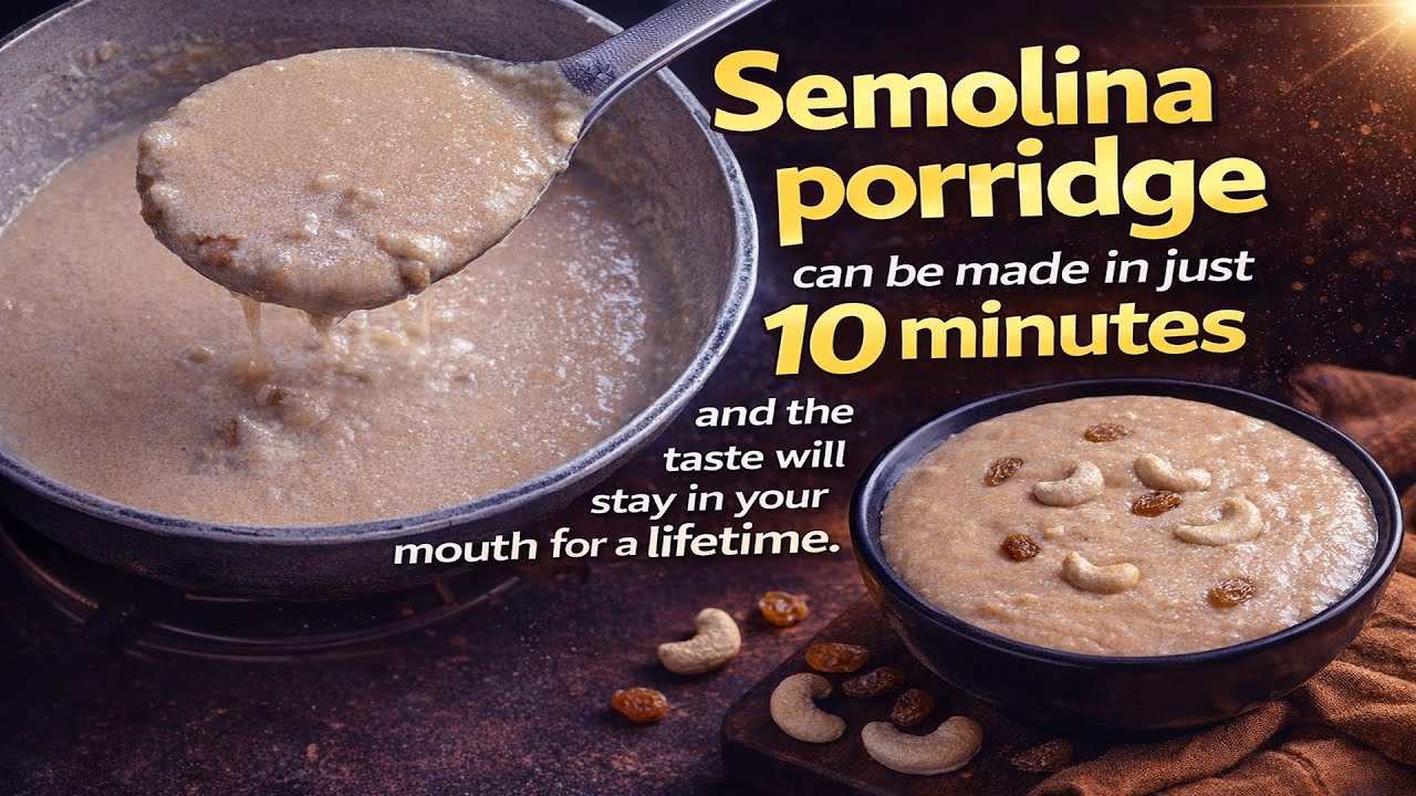 Quick 10-Minute Suji Payesh Recipe | Creamy Semolina Kheer with Jaggery & Nuts |