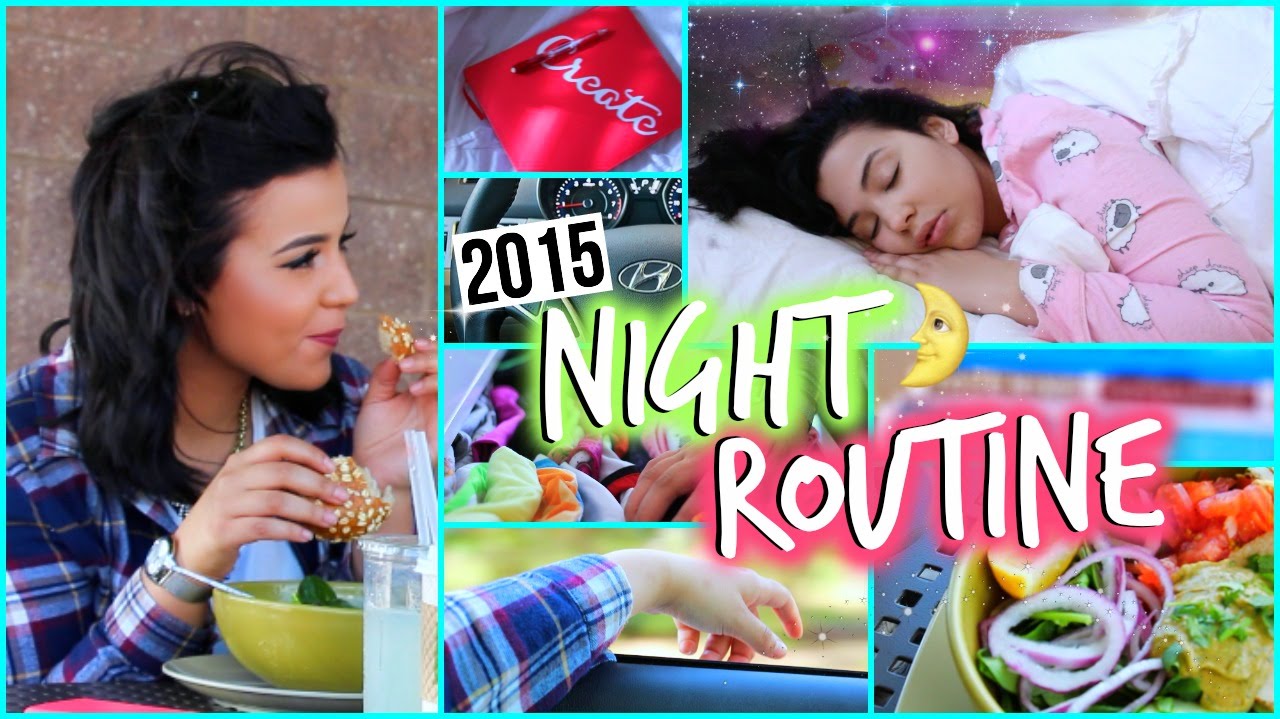 Night Time Routine 2015! // MakeupbyAmarie