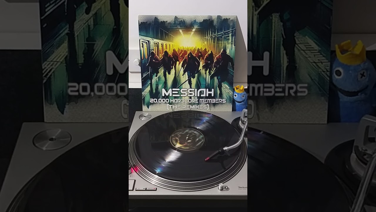 Messiah - 20,000 Hardcore Members (The Remixes) - Pete Cannon Remix + NRG Remix- Kniteforce Records 