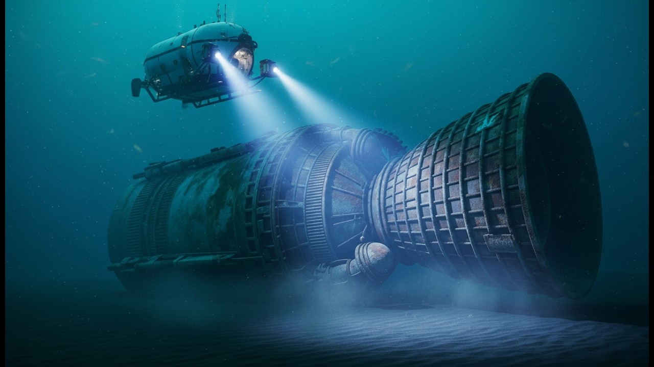 Apollo Moon Rocket Engine Found: Deep Sea Recovery Mission