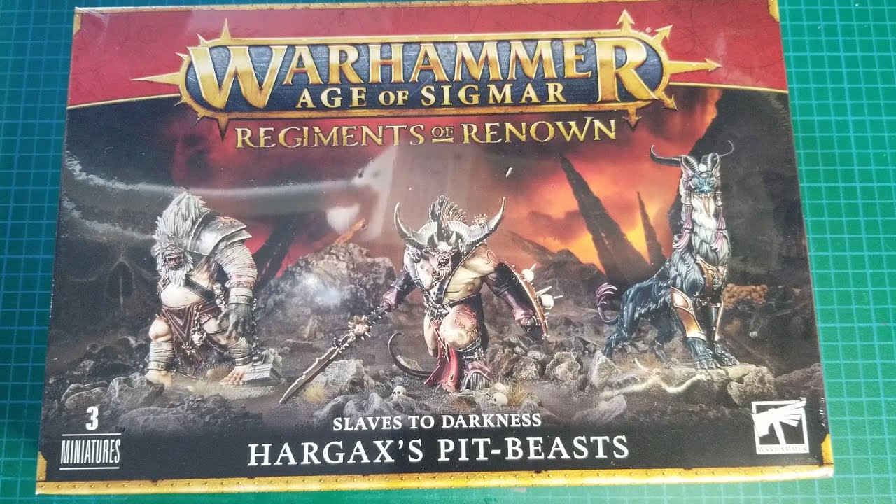 Age of Sigmar - Hargax's Pit-Beasts Unboxing & Review