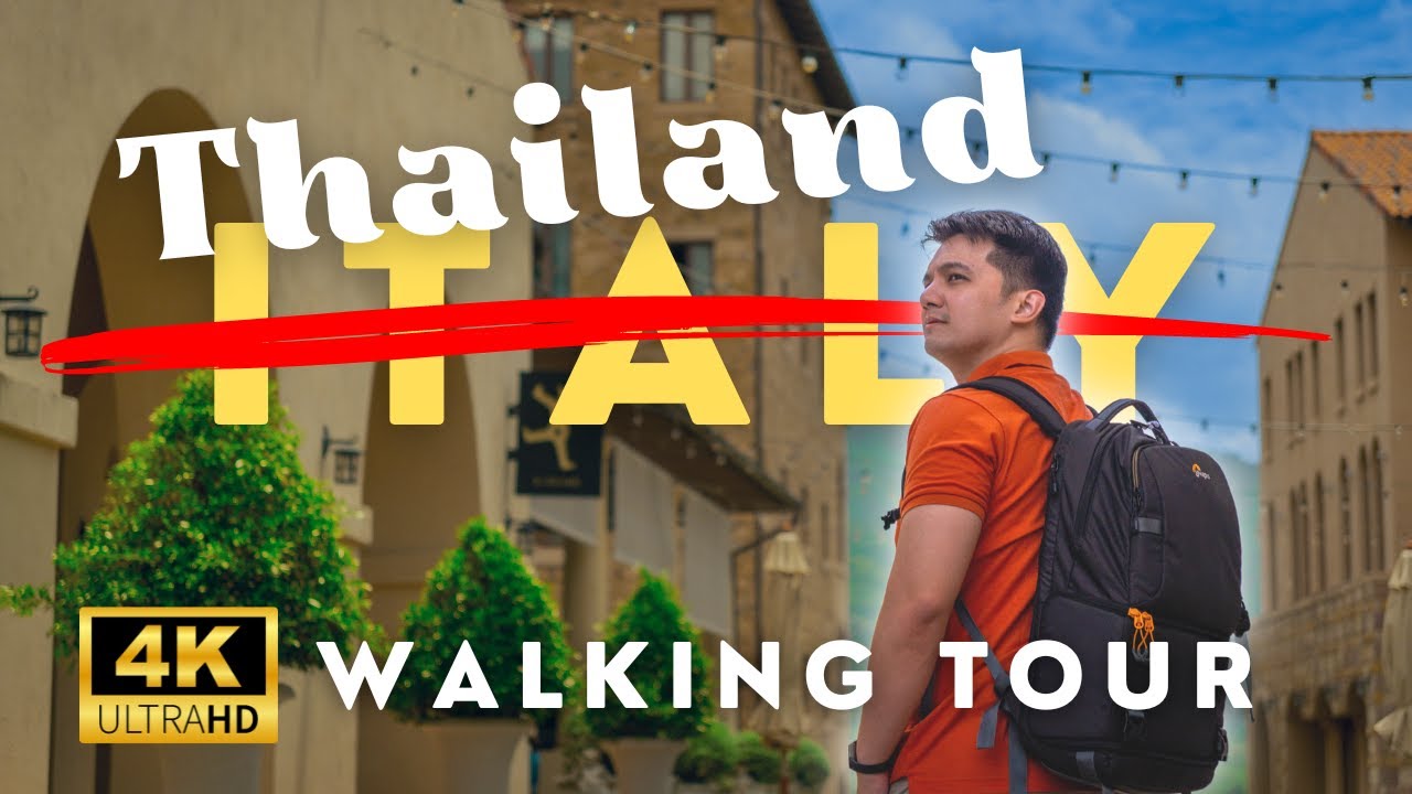 Little Italy in Khao Yai, Thailand 4K Walking Tour | Toscana Valley | Explore with Ronipe