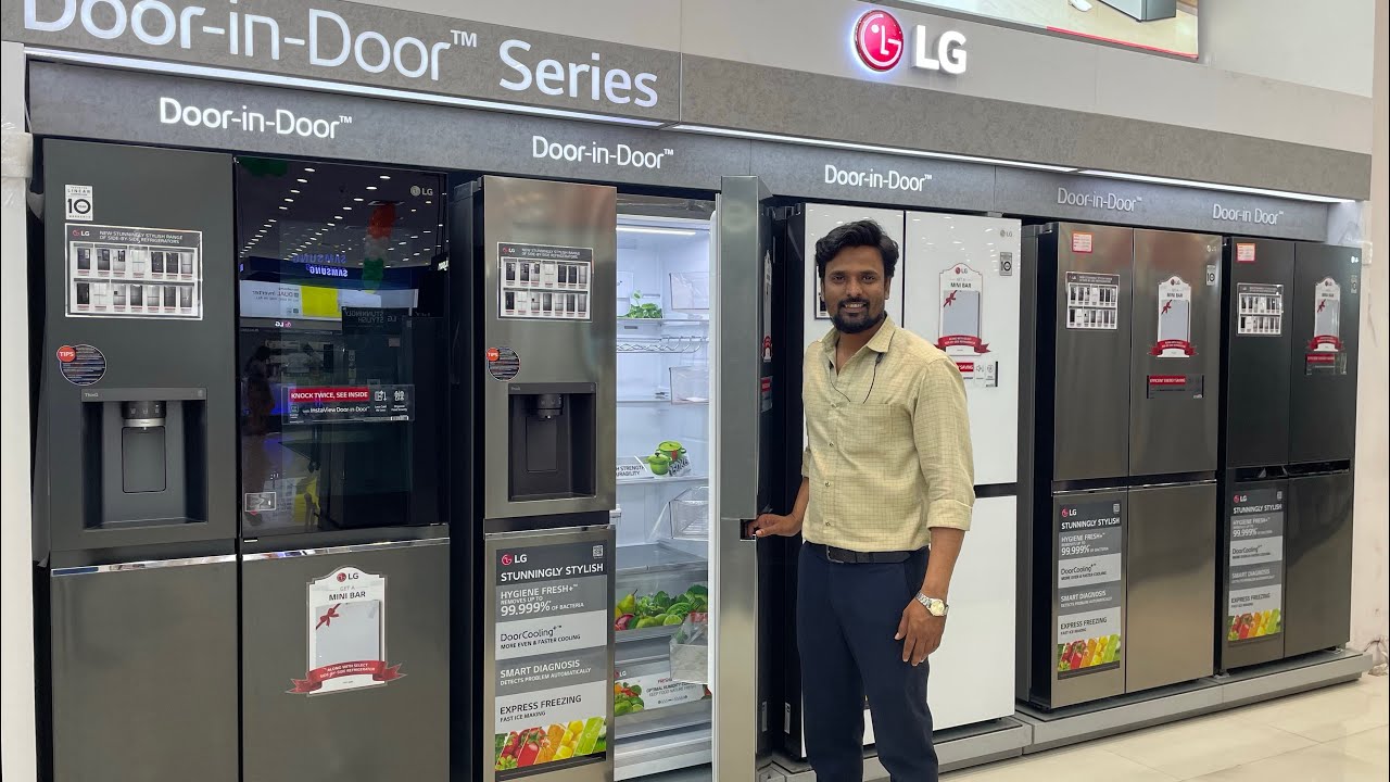 LG door in door refrigerator models 2025