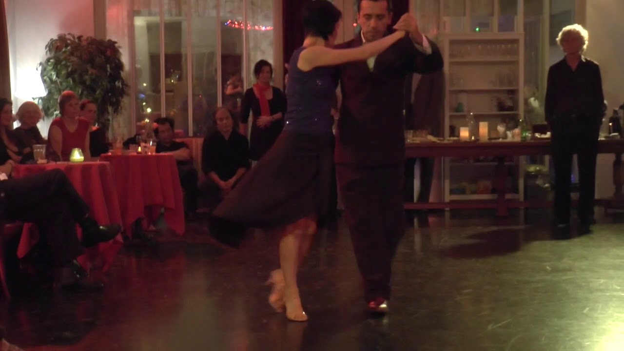 Roberto Leiva & Maricel Gomez in Academia de Tango (3) 