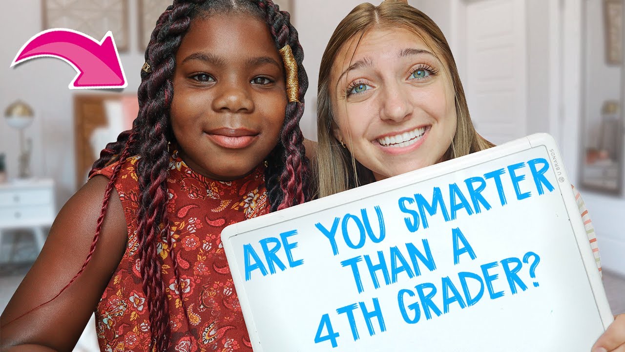 Kamri vs Paisley | Are You SMARTER Than a 4th Grader???